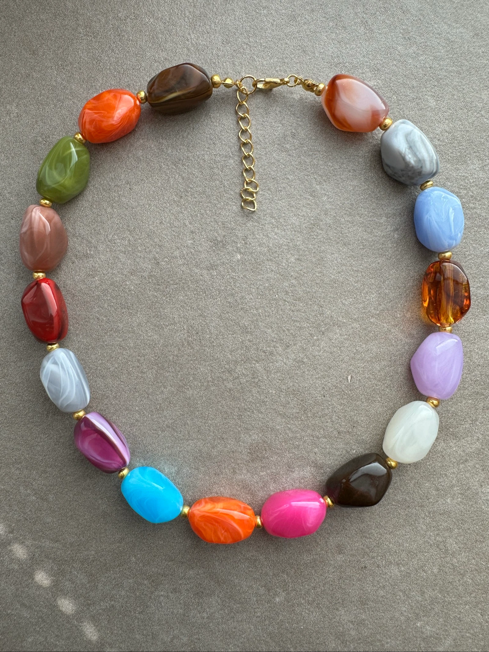 Kleurrijke ketting